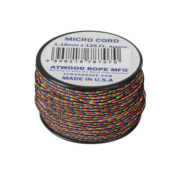Паракорд Atwood Rope MFG Micro Cord (125ft) — Dark Stripes