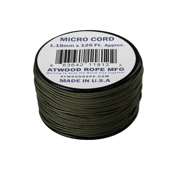 Паракорд Atwood Rope MFG Micro Cord (125ft) — Olive Drab
