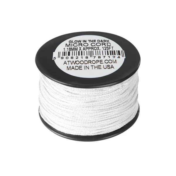 Шнур Atwood Rope MFG Micro Uber Glow Cord 1.18mm (125ft) — White
