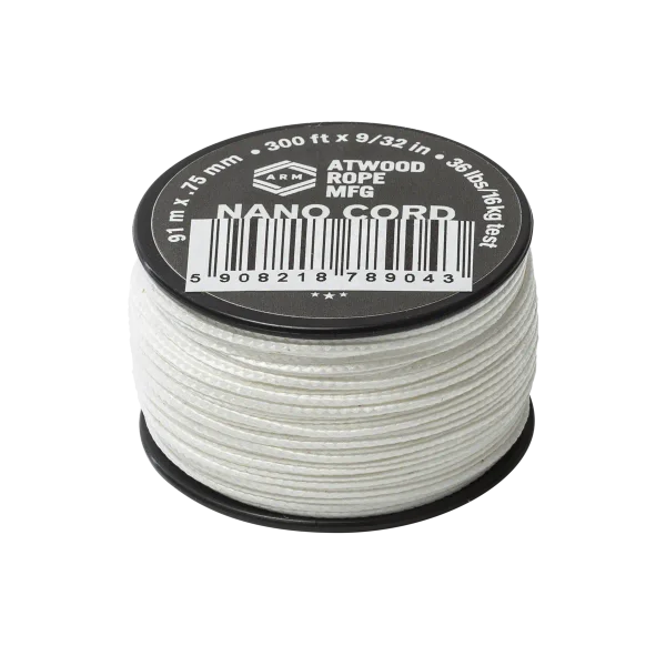 Шнур Atwood Rope MFG Dyna X Micro Cord (100+ft) — White