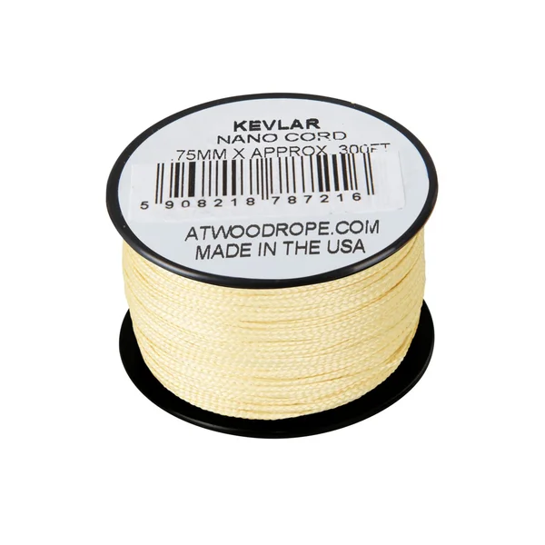 Шнур Atwood Rope MFG Nano Kevlar Cord 75mm (300ft) — Yellow