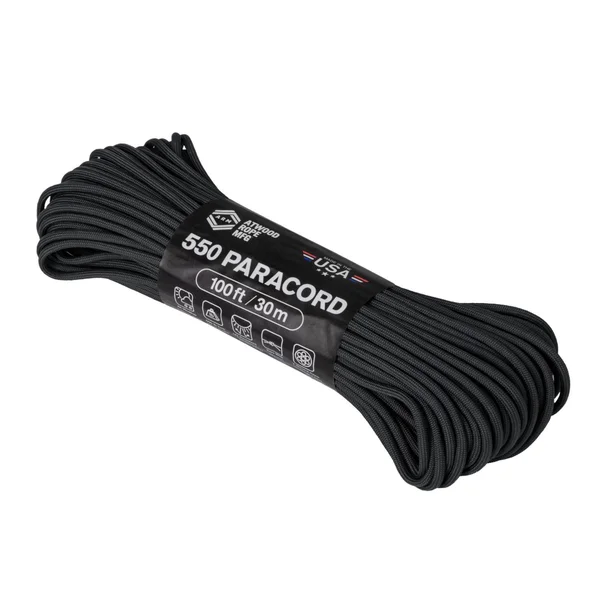 Паракорд Atwood Rope MFG 550 Paracord (100ft) — Black