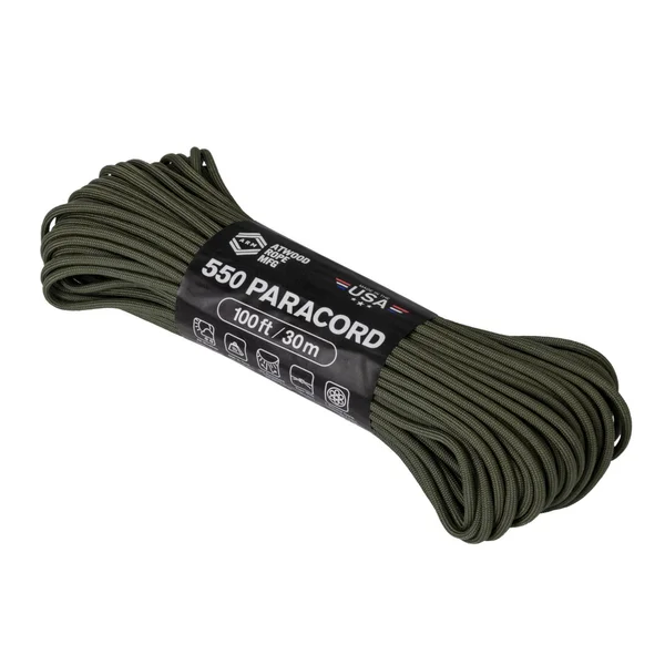 Паракорд Atwood Rope MFG 550 Paracord (100ft) — Olive Drab
