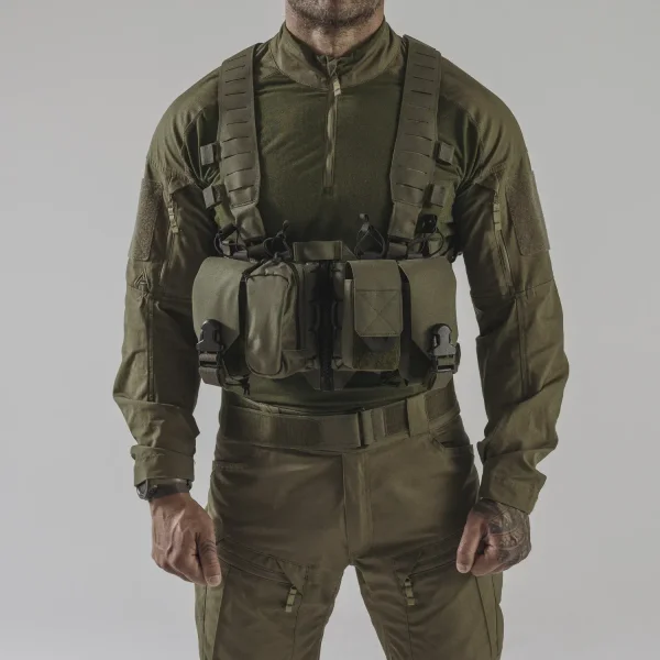 Нагрудная платформа Direct Action HURRICANE HYBRID CHEST RIG - Cordura — Ranger Green