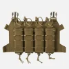 Подсумок Direct Action Skeletonized Quad SMG Flap — Coyote Brown