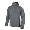Куртка Helikon-Tex ALPHA HOODIE Jacket - Grid Fleece — Shadow Grey