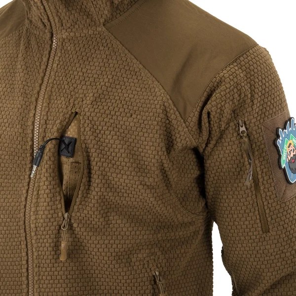 Куртка Helikon-Tex ALPHA HOODIE Jacket - Grid Fleece