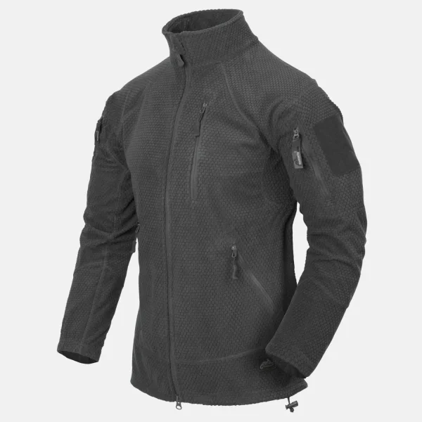 Куртка Helikon-Tex ALPHA TACTICAL Jacket - Grid Fleece — Shadow Grey