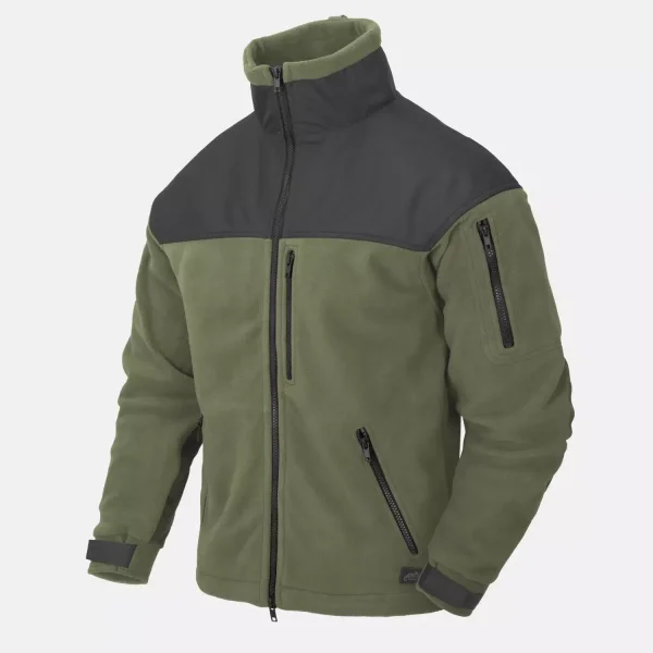 Куртка Helikon-Tex CLASSIC ARMY Jacket - Fleece — Olive Green / Black