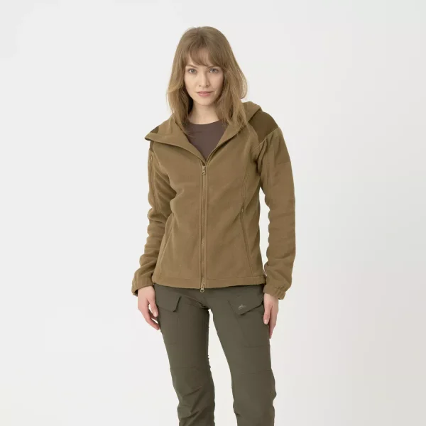 Женская куртка Helikon-Tex Women's CUMULUS Jacket - Heavy Fleece — Coyote