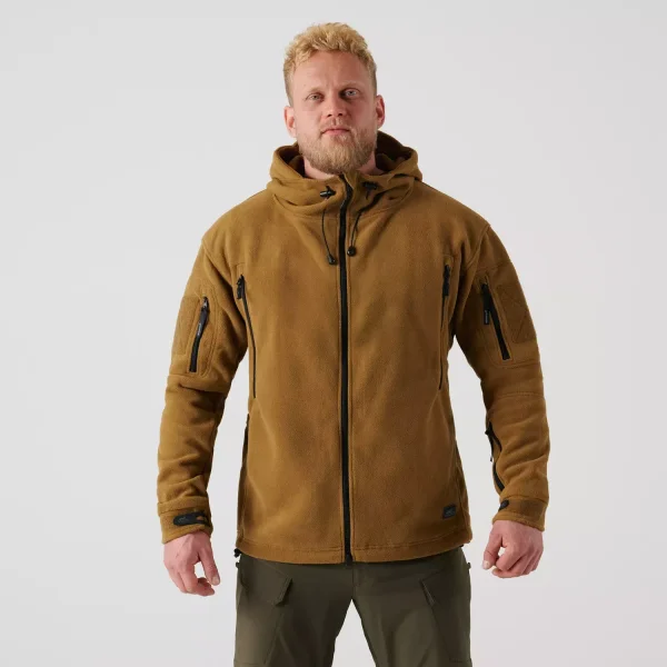 Куртка Helikon-Tex PATRIOT Jacket - Double Fleece — Coyote