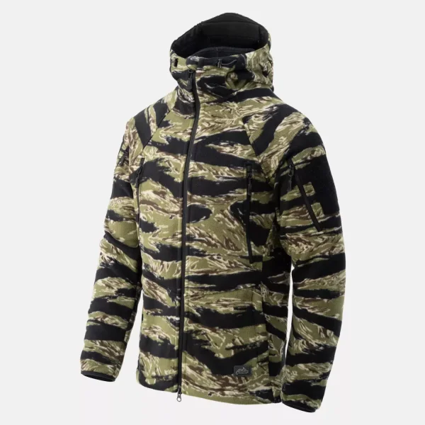 Куртка Helikon-Tex Patriot Jacket Mk 2 - Hybrid Fleece — Tiger Stripe