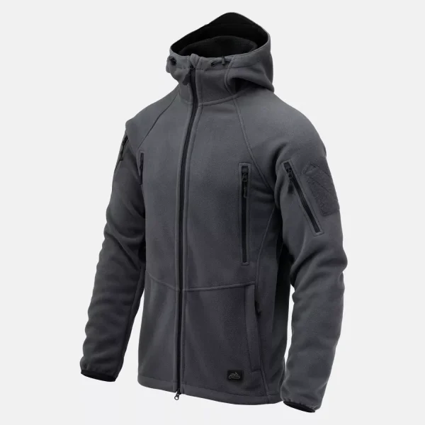 Куртка Helikon-Tex Patriot Jacket Mk 2 - Hybrid Fleece — Shadow Grey / Black