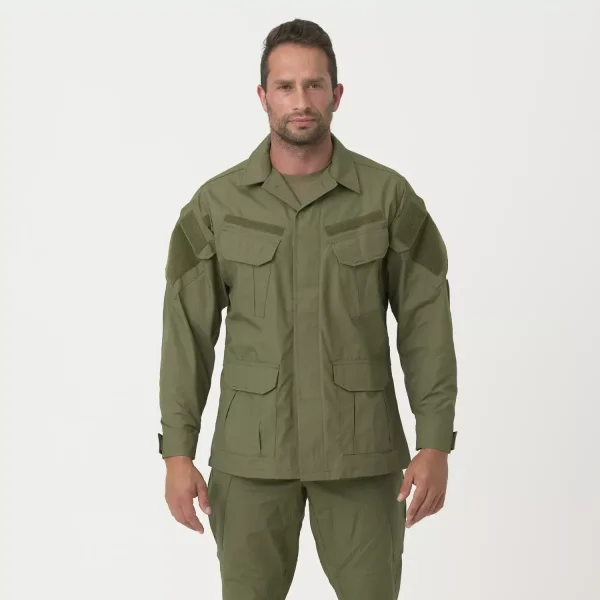 Куртка Helikon-Tex SFU NEXT Shirt - PolyCotton Ripstop — Olive Green