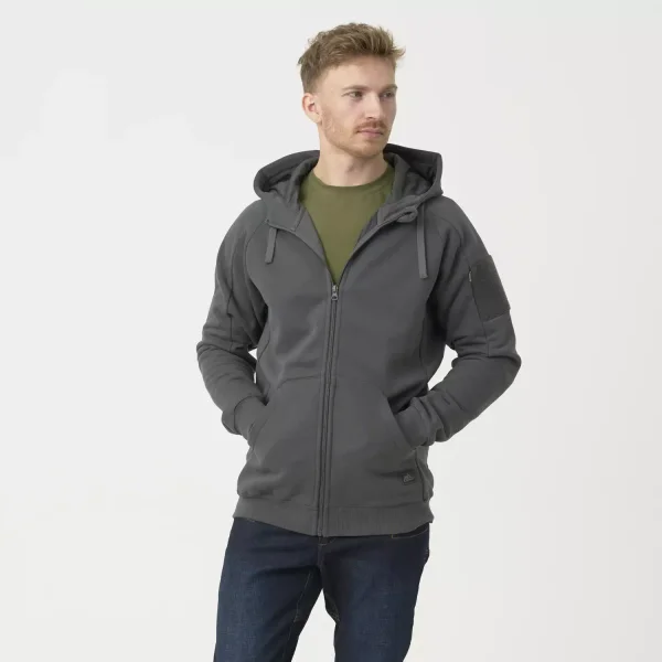 Толстовка Helikon-Tex Urban Tactical Hoodie Lite (FullZip) — Grey