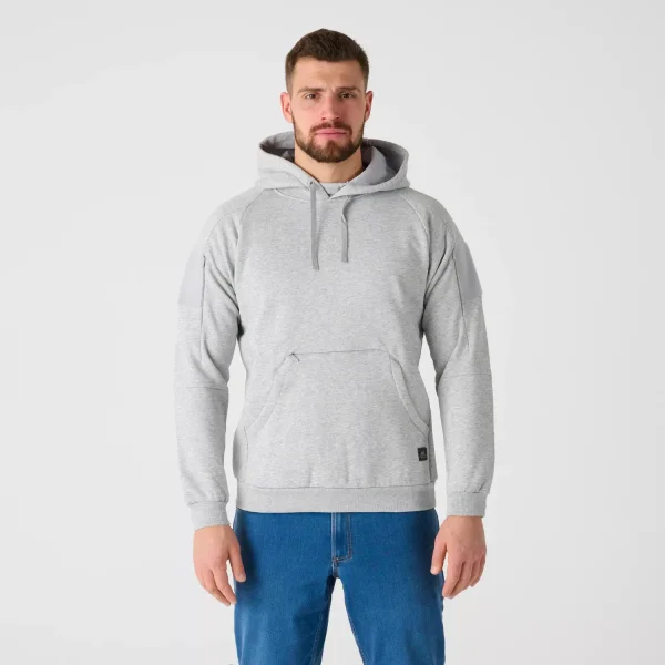 Толстовка Helikon-Tex Urban Tactical Hoodie Lite (Kangaroo) — Melange Light Grey