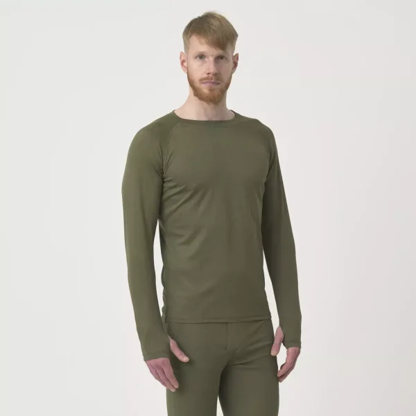 Термобельё Helikon-Tex Underwear (top) US LVL 1 — Olive Green