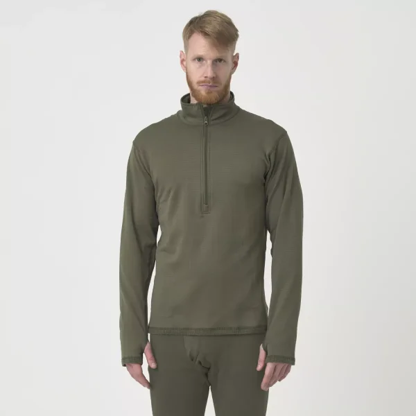 Термобельё Helikon-Tex Underwear (top) US LVL 2 — Olive Green