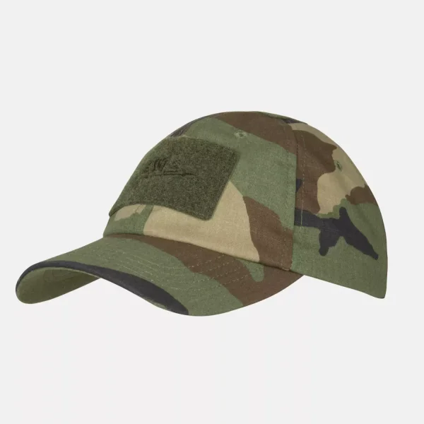 Кепка Helikon-Tex BBC Cap - PolyCotton Ripstop — US Woodland