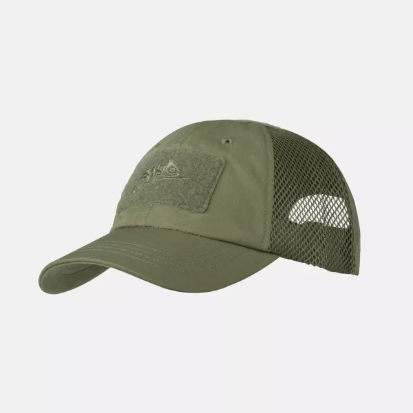 Кепка Helikon-Tex BBC VENT Cap - PolyCotton Ripstop — Olive Green