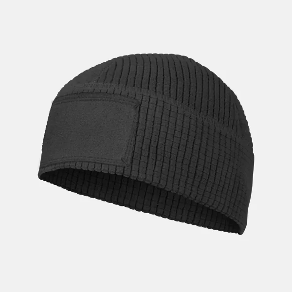 Шапка Helikon-Tex RANGE Beanie Cap - Grid Fleece — Black
