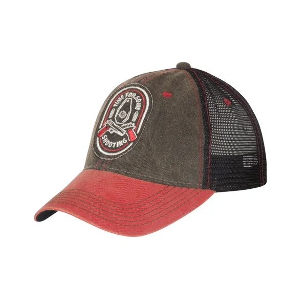 Кепка Helikon-Tex Shooting Time Trucker Cap - Dirty Washed Cotton