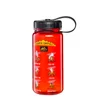 Бутылка Helikon-Tex TRITAN BOTTLE Wide Mouth Campfires (550 ml) — Red / Black