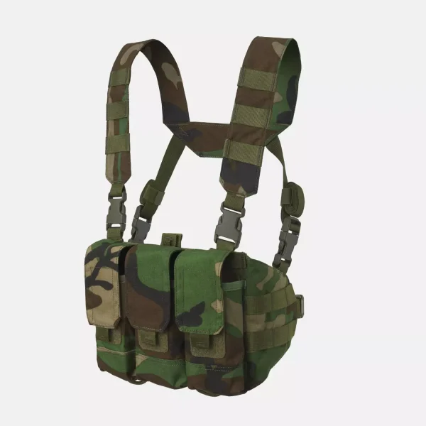 Нагрудная разгрузка Helikon-Tex Chicom Chest Rig - Cordura — US Woodland