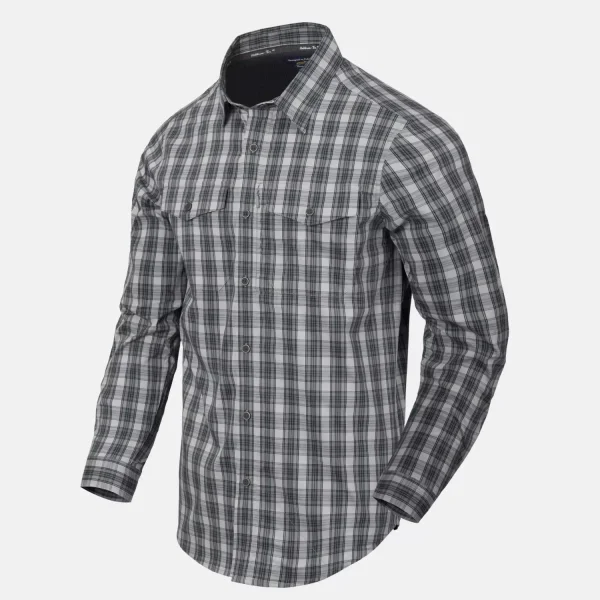 Рубашка Helikon-Tex Covert Concealed Carry Shirt — Foggy Grey Plaid