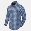 Рубашка Helikon-Tex Covert Concealed Carry Shirt — Ozark Blue Plaid