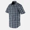 Рубашка Helikon-Tex Covert Concealed Carry Short Sleeve Shirt — Sunset Blue Plaid
