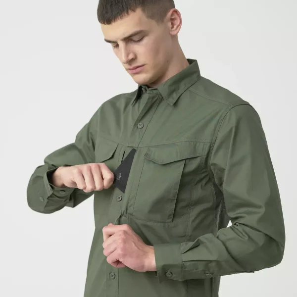 Рубашка Helikon-Tex DEFENDER Mk2 Shirt long sleeve - PolyCotton Ripstop