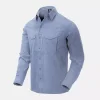Рубашка Helikon-Tex DEFENDER Mk2 Gentleman Shirt — Melange Light Blue