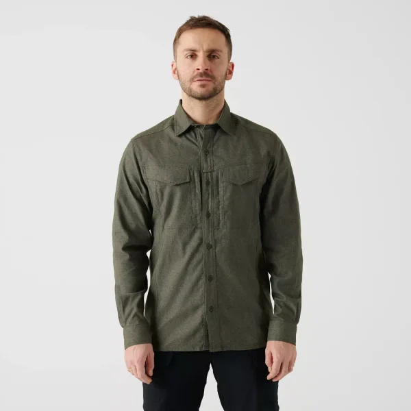Рубашка Helikon-Tex Defender Mk2 PILGRIM Shirt — Moss Green Denim