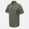 Рубашка Helikon-Tex DEFENDER Mk2 Shirt short sleeve - PolyCotton Ripstop — Olive Green