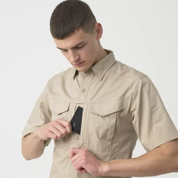 Рубашка Helikon-Tex DEFENDER Mk2 Shirt short sleeve - PolyCotton Ripstop