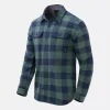 Рубашка Helikon-Tex GreyMan Shirt — Moss Green Checkered