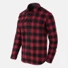 Рубашка Helikon-Tex GreyMan Shirt — Coral Crimson Checkered