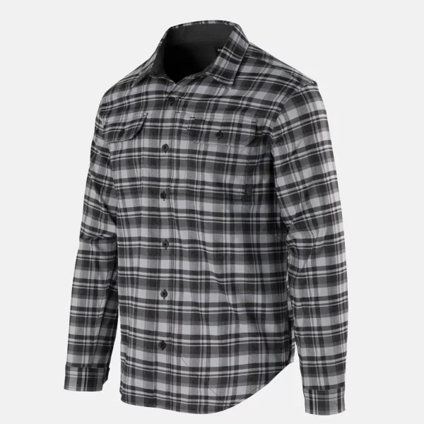 Рубашка Helikon-Tex GreyMan Shirt — Old-School Grey Plaid