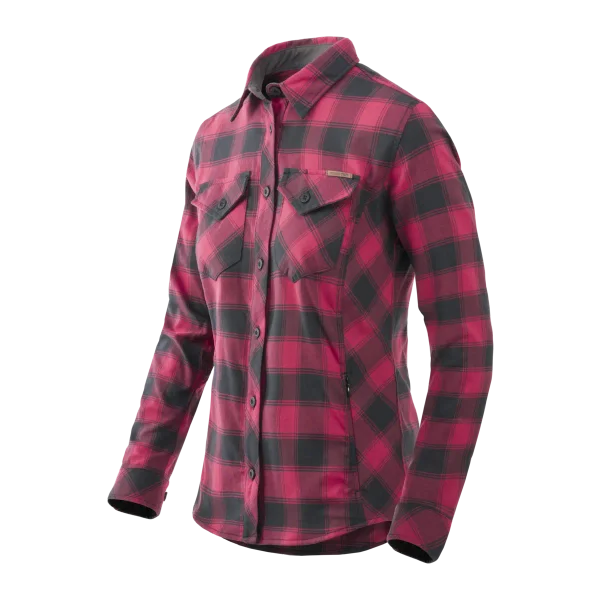 Женская рубашка Helikon-Tex Marigold Woman's Shirt — Coral Crimson Checkered
