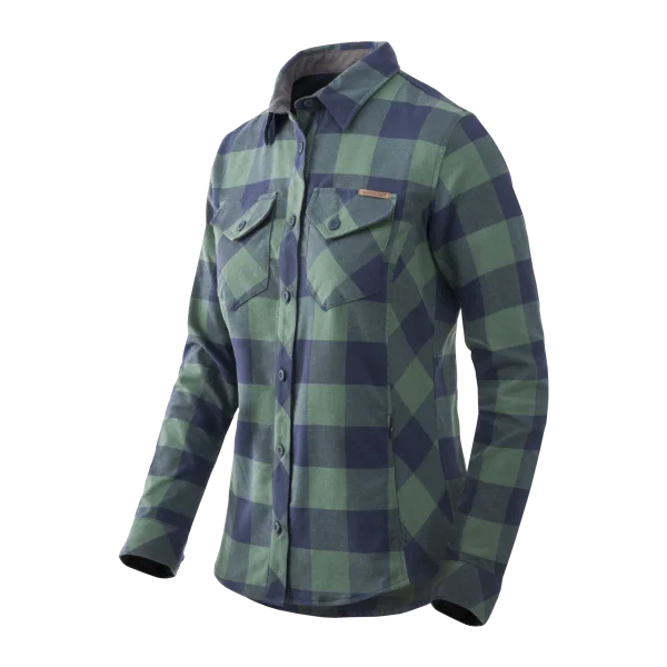 Женская рубашка Helikon-Tex Marigold Woman's Shirt — Moss Green Checkered