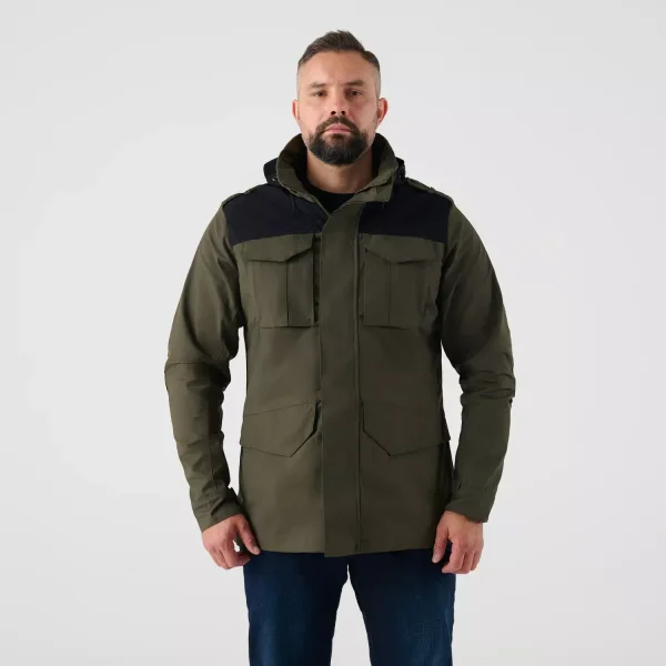 Куртка Helikon-Tex Covert M-65 Jacket — Taiga Green / Black