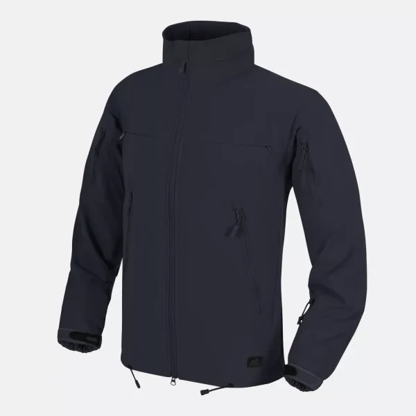 Куртка Helikon-Tex COUGAR QSA + HID Jacket - Soft Shell Windblocker — Navy Blue