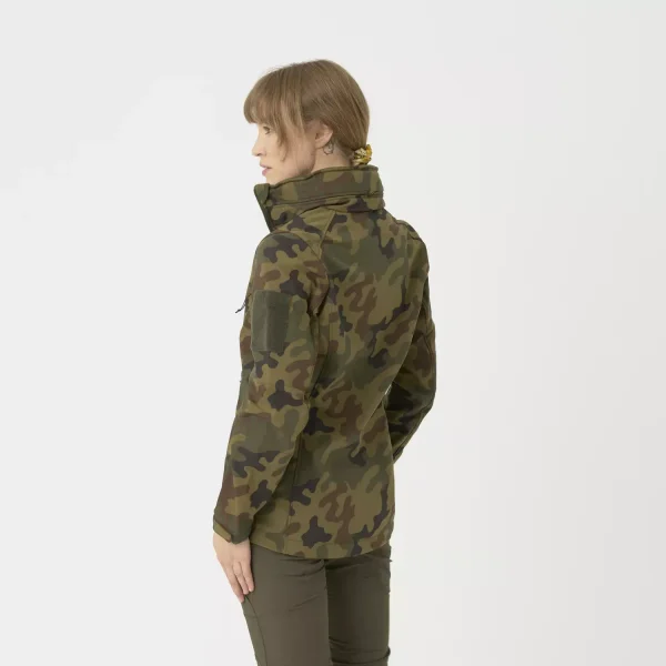 Женская куртка Helikon-Tex GUNFIGHTER Women's Jacket — PL Woodland