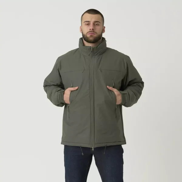 Куртка Helikon-Tex HUSKY Tactical Winter Jacket - Climashield Apex 100g — Alpha Green