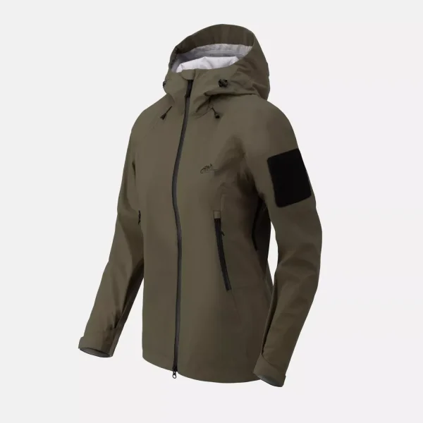 Женская куртка Helikon-Tex SQUALL Women's Hardshell Jacket - TorrentStretch — Taiga Green