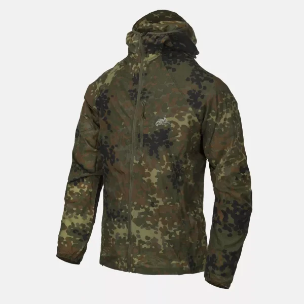 Куртка Helikon-Tex TRAMONTANE Wind Jacket - WindPack Nylon — Flecktarn
