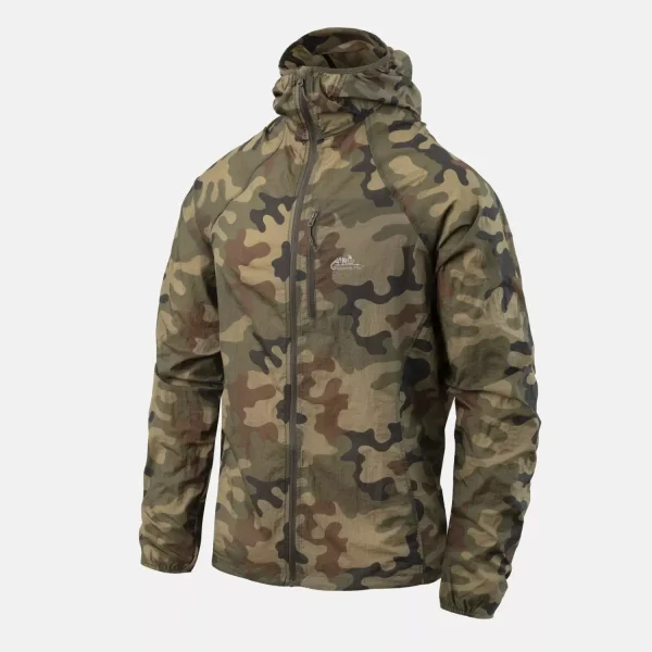 Куртка Helikon-Tex TRAMONTANE Wind Jacket - WindPack Nylon — PL Woodland