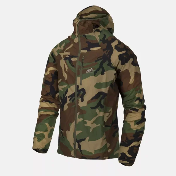 Куртка Helikon-Tex TRAMONTANE Wind Jacket - WindPack Nylon — US Woodland