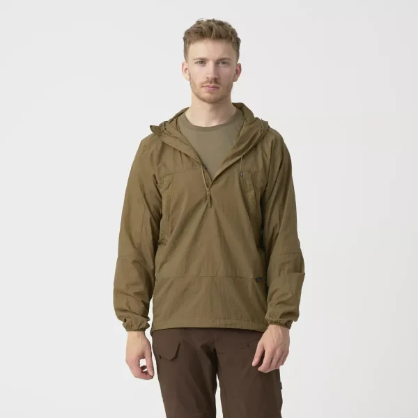 Куртка Helikon-Tex WINDRUNNER Windshirt - WindPack Nylon — Coyote